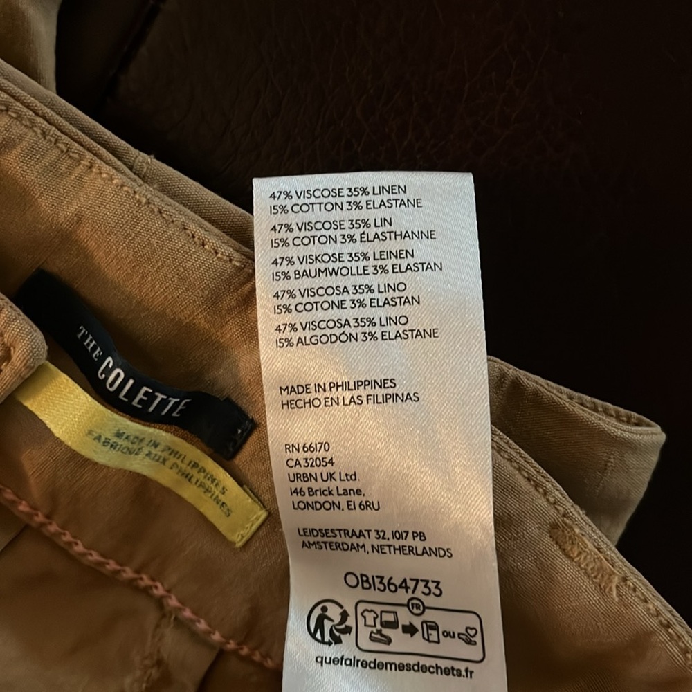 Anthropology Maeve Cropped Colette Pant - Picture 3 of 3